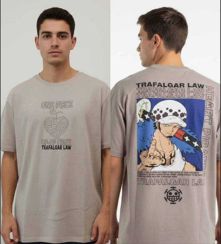 T-shirt One Piece Trafalgar Law T Shirt Homme (M)