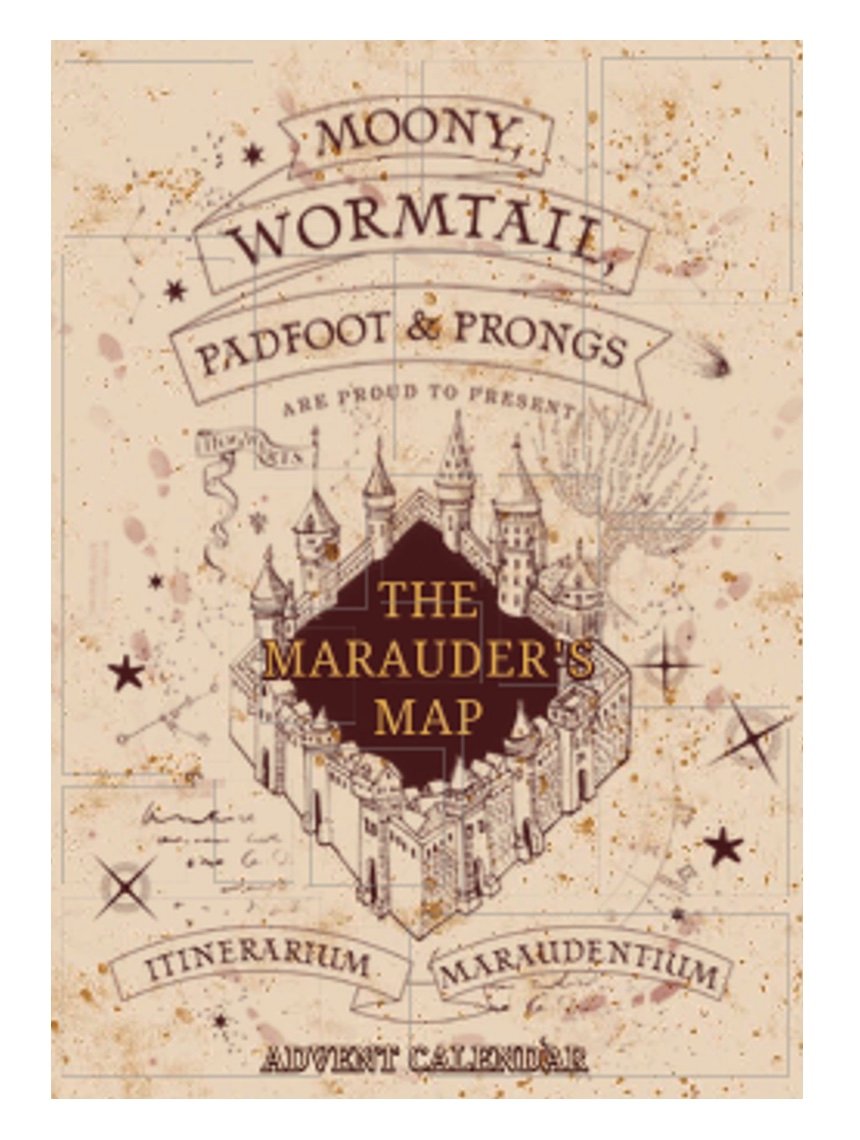 Calendrier Harry Potter Marauder's Map Classic Advent 2026