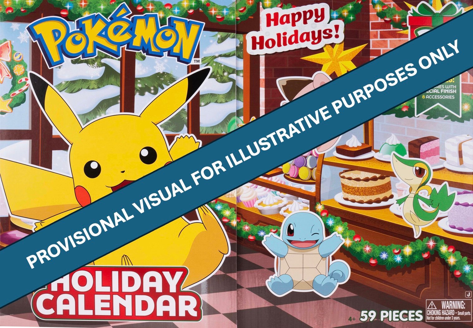 Calendrier Pokémon de l'avent 2026