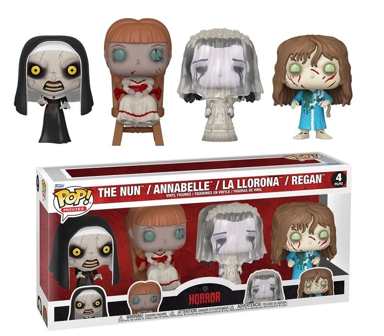 Pop WARNER BROS HORROR Movies 4PK
