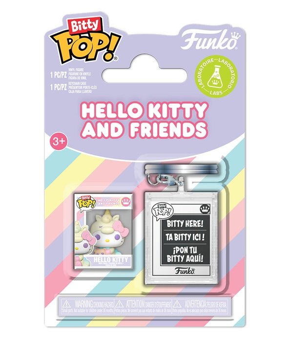 Pop Hello Kitty SANRIO Bitty Accessoire avec Porte clé