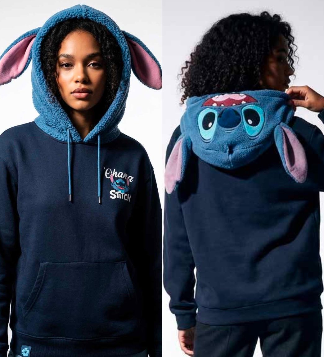 Pull Disney LILO STITCH Hoodie Sherpa (XL)