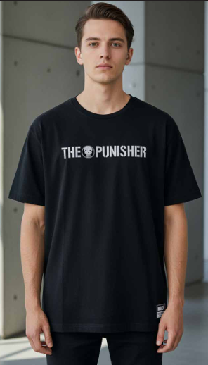 T-shirt Marvel The Punisher T Shirt Oversize (XL)