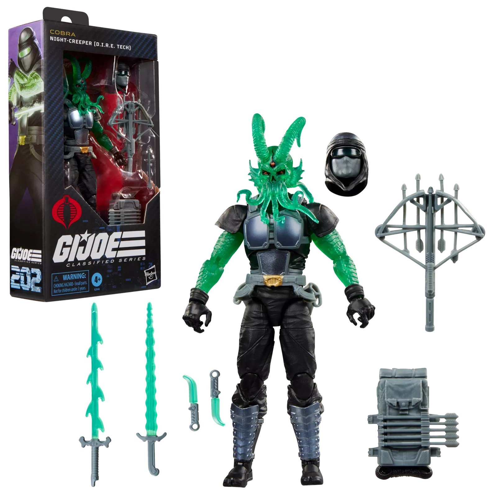 GI JOE - Night Creeper Classified Series #202 - Figurine 15 cm