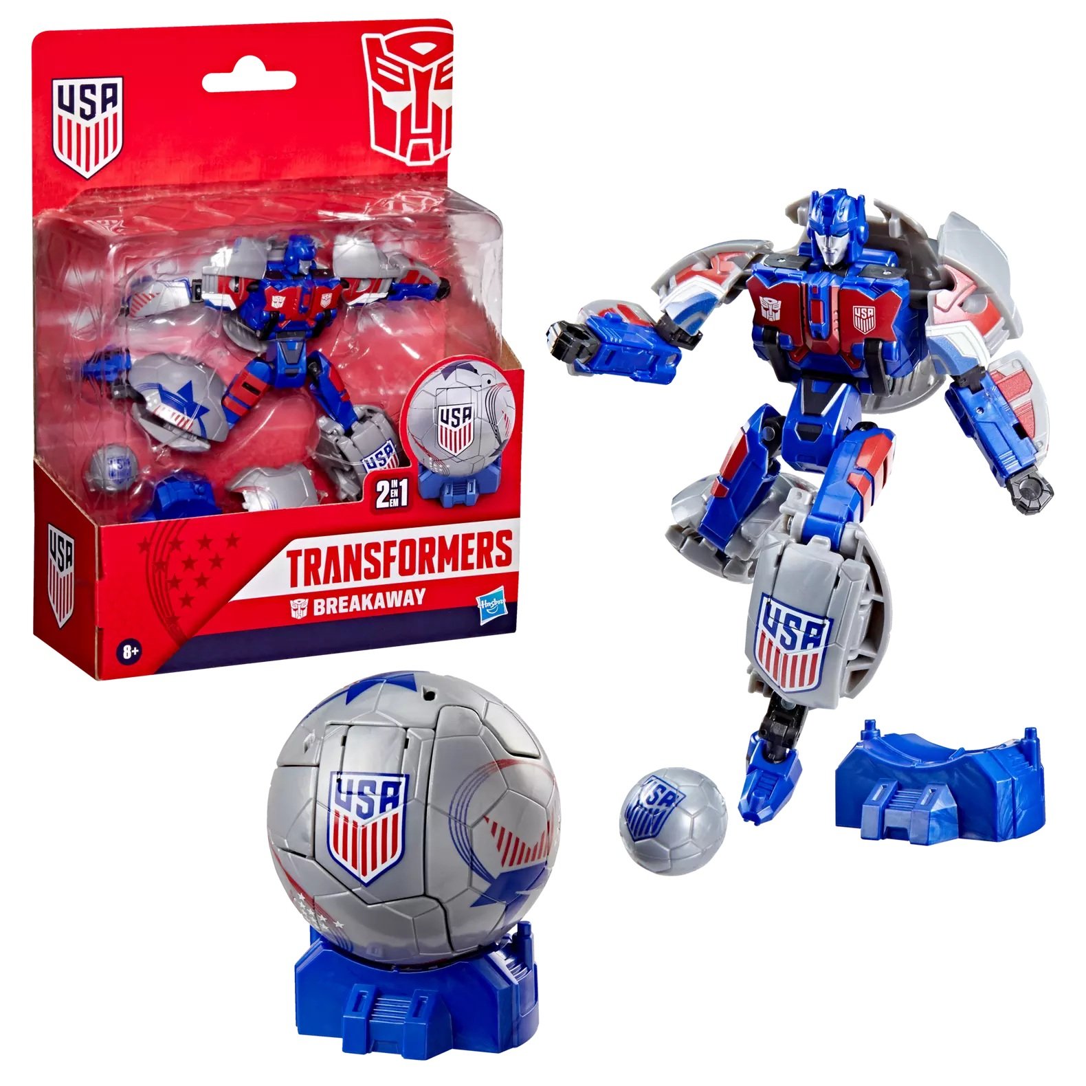 Figurine Transformers US Soccer Federation Breakaway 14cm