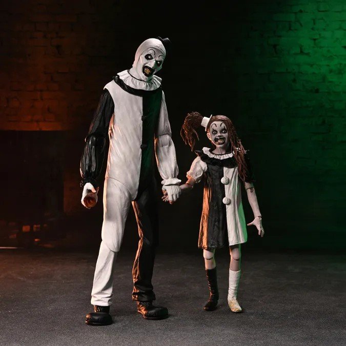 Figurine Terrifier 2 Art the Clown Little Pale Girl Ultimate 17cm - Terrifier