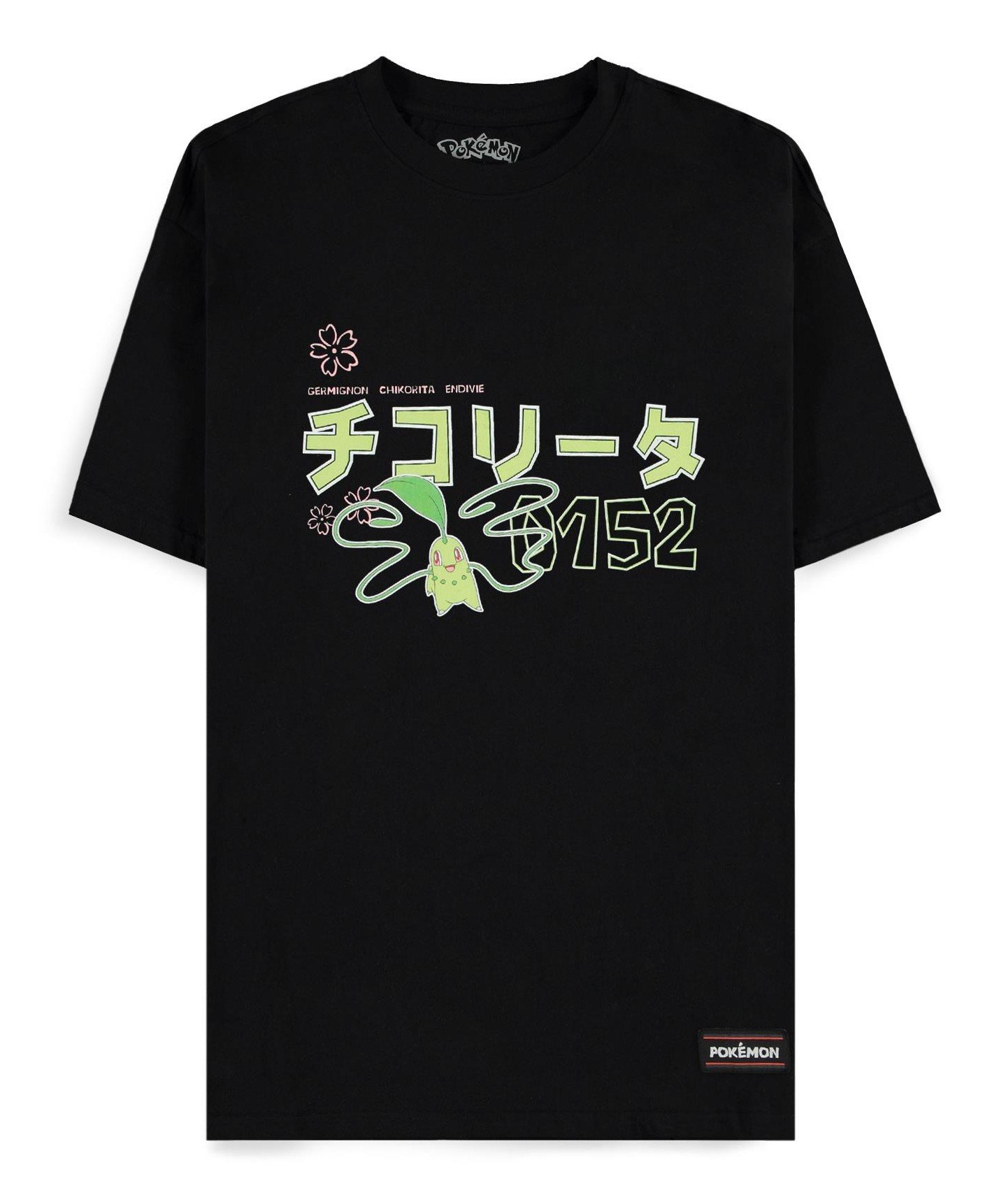 T-shirt Pokémon Germignon T Shirt Homme (XXL)