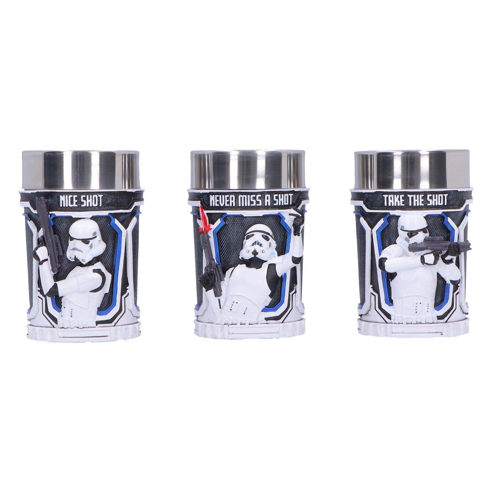 Verre Star Wars Stormtrooper Set de 3 verres à shots