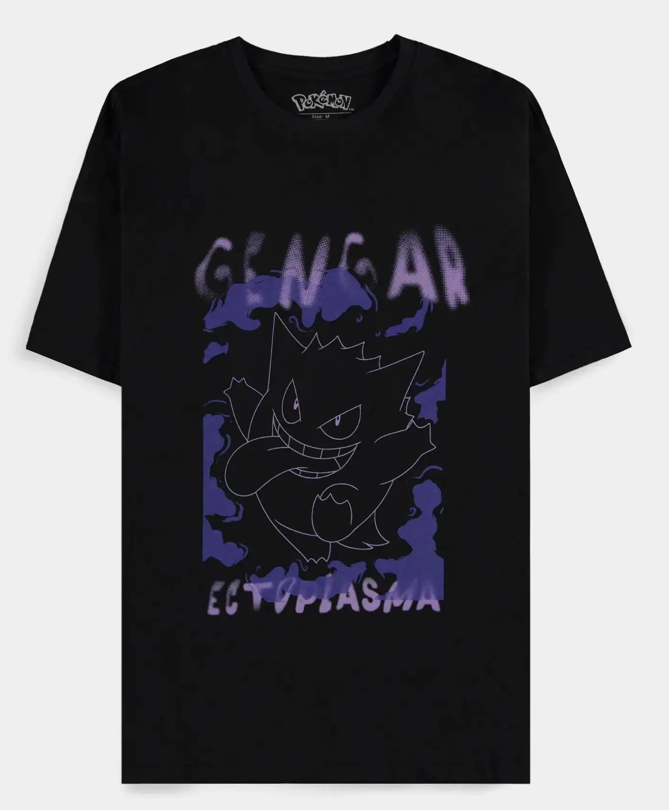 T-shirt Pokémon Ectoplasma T shirt Homme (L)