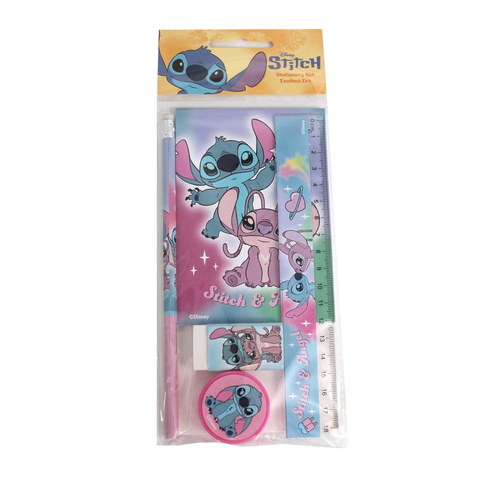 Papeterie Disney LILO STITCH Set de 5pc.