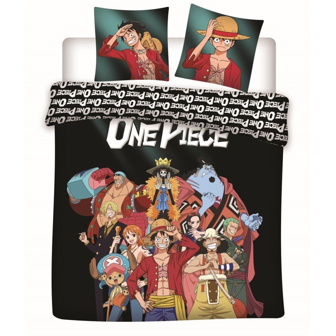 Literie One Piece Parure de lit 240x220cm 2x65x65cm