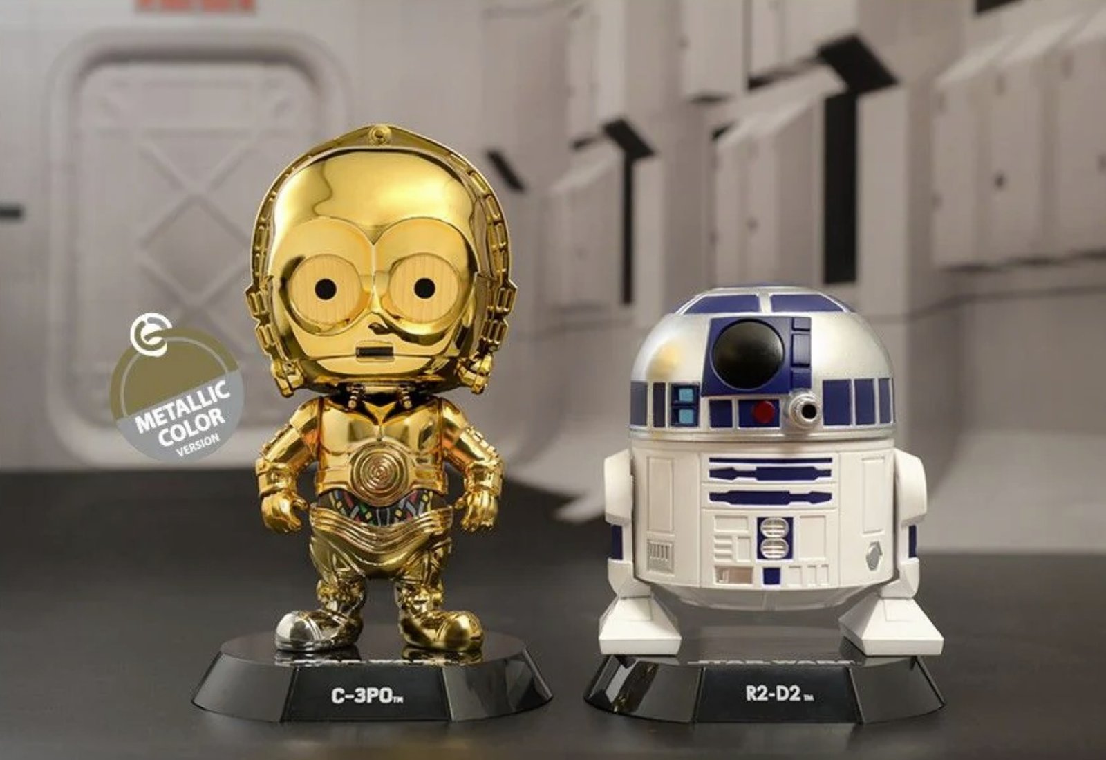 Figurine Star Wars Cosbaby Wave 1 C 3PO R2 D2