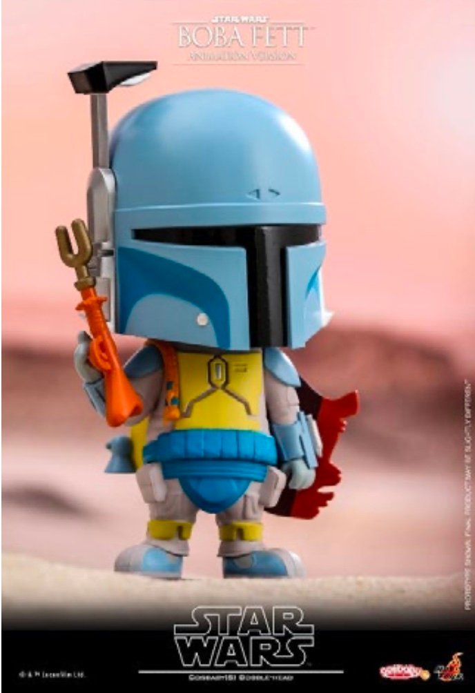 Figurine Star Wars Cosbaby Wave 2 Boba Fett Animation Version
