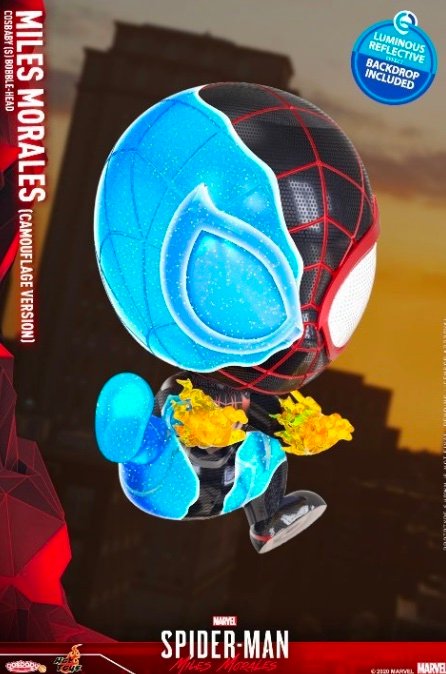 Figurine Marvel SPIDERMAN Cosbaby Wave 3 Miles Morales Camouflage Version