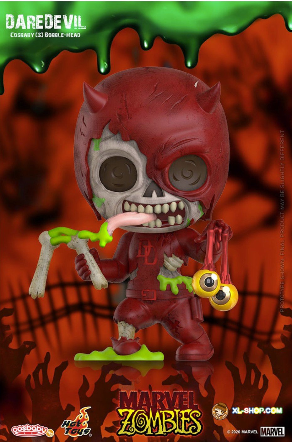 Figurine Marvel Cosbaby Wave 5 Daredevil Zombie