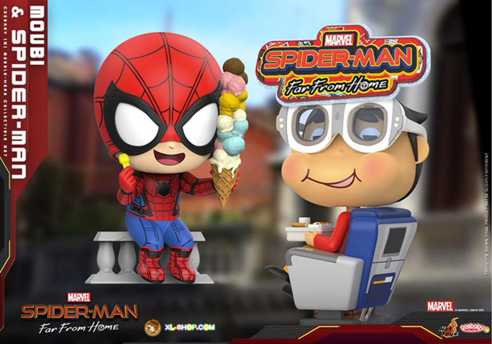 Figurine Marvel SPIDERMAN Cosbaby Wave 5 Movbi Spider Man Set
