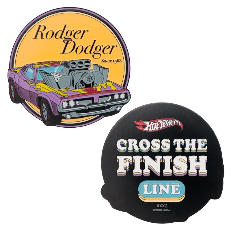 Objet de collection Fanattik HOT WHEELS Rodger Dodger Médaillon Edition Limitée