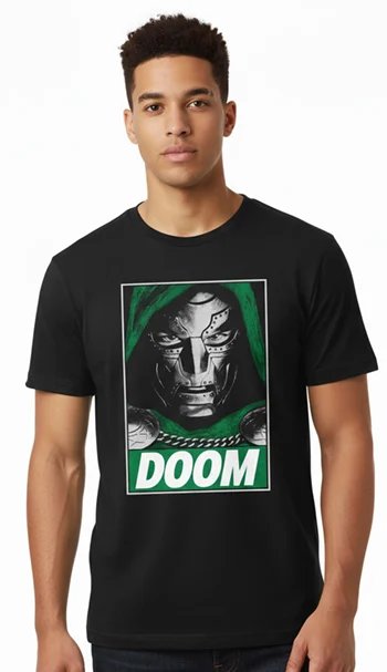 T-shirt Marvel Doom T Shirt (XXL)
