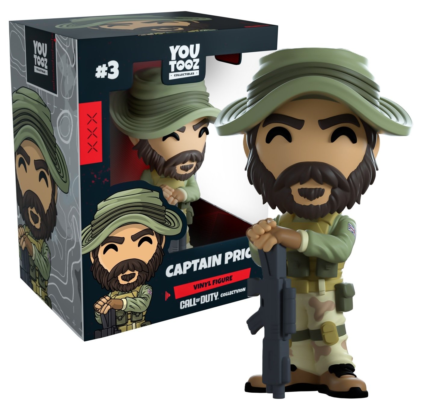 CALL OF DUTY - MODERN WARFARE Capitaine Price Youtooz - Figurine 12 cm
