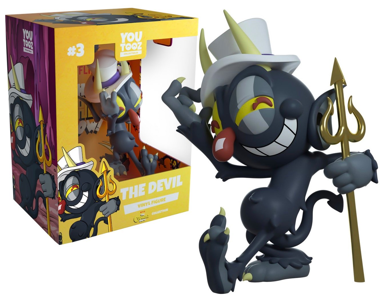 Figurine Cuphead The Devil Youtooz 12cm - Cuphead