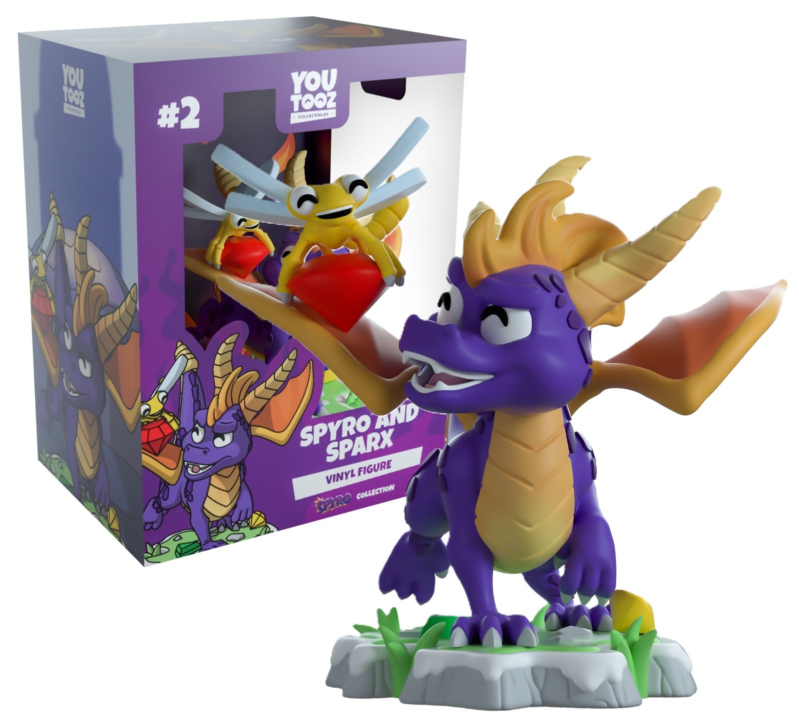 SPYRO - and Sparx Youtooz - Figurine 9 cm