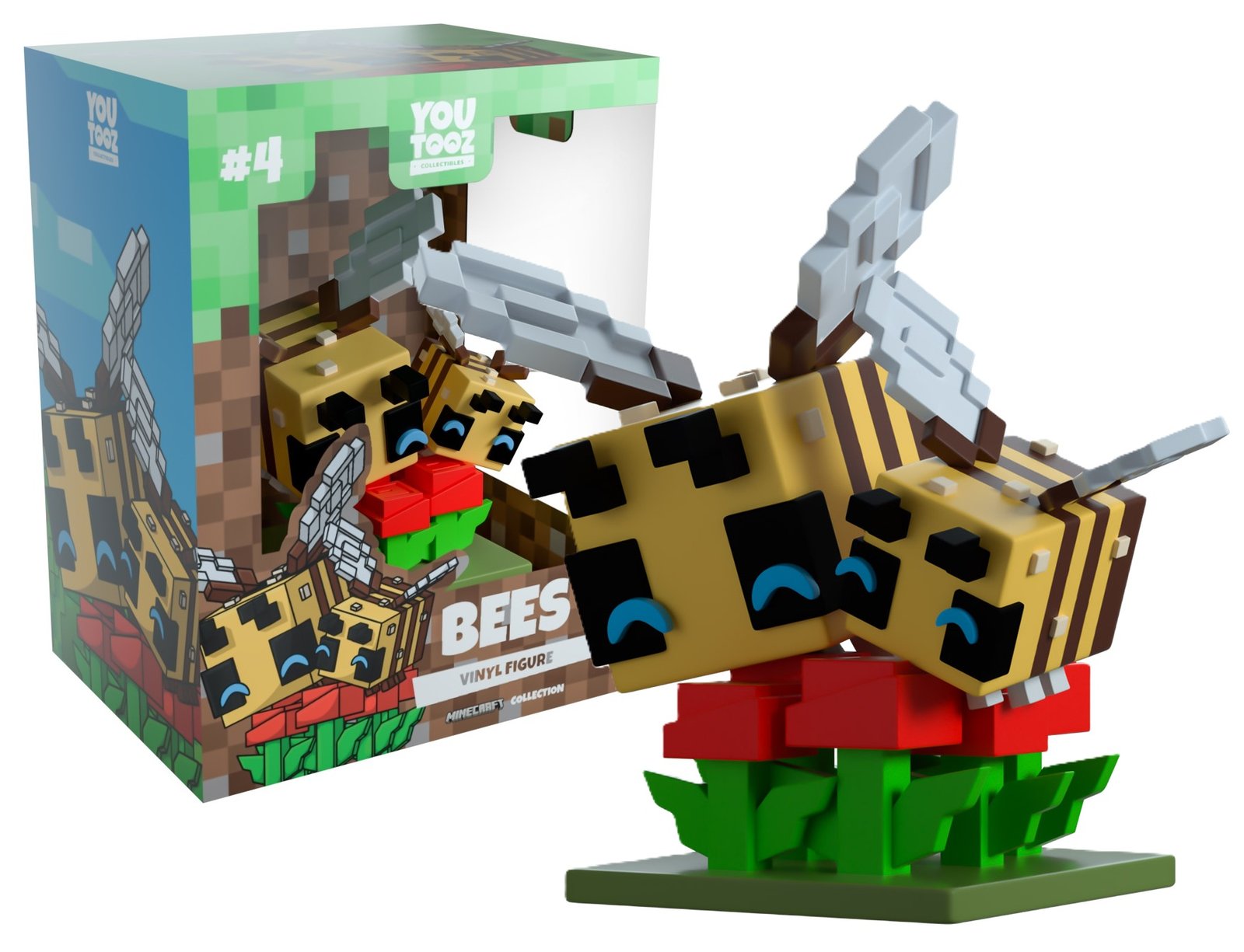 MINECRAFT - Abeilles Youtooz - Figurine 9 cm
