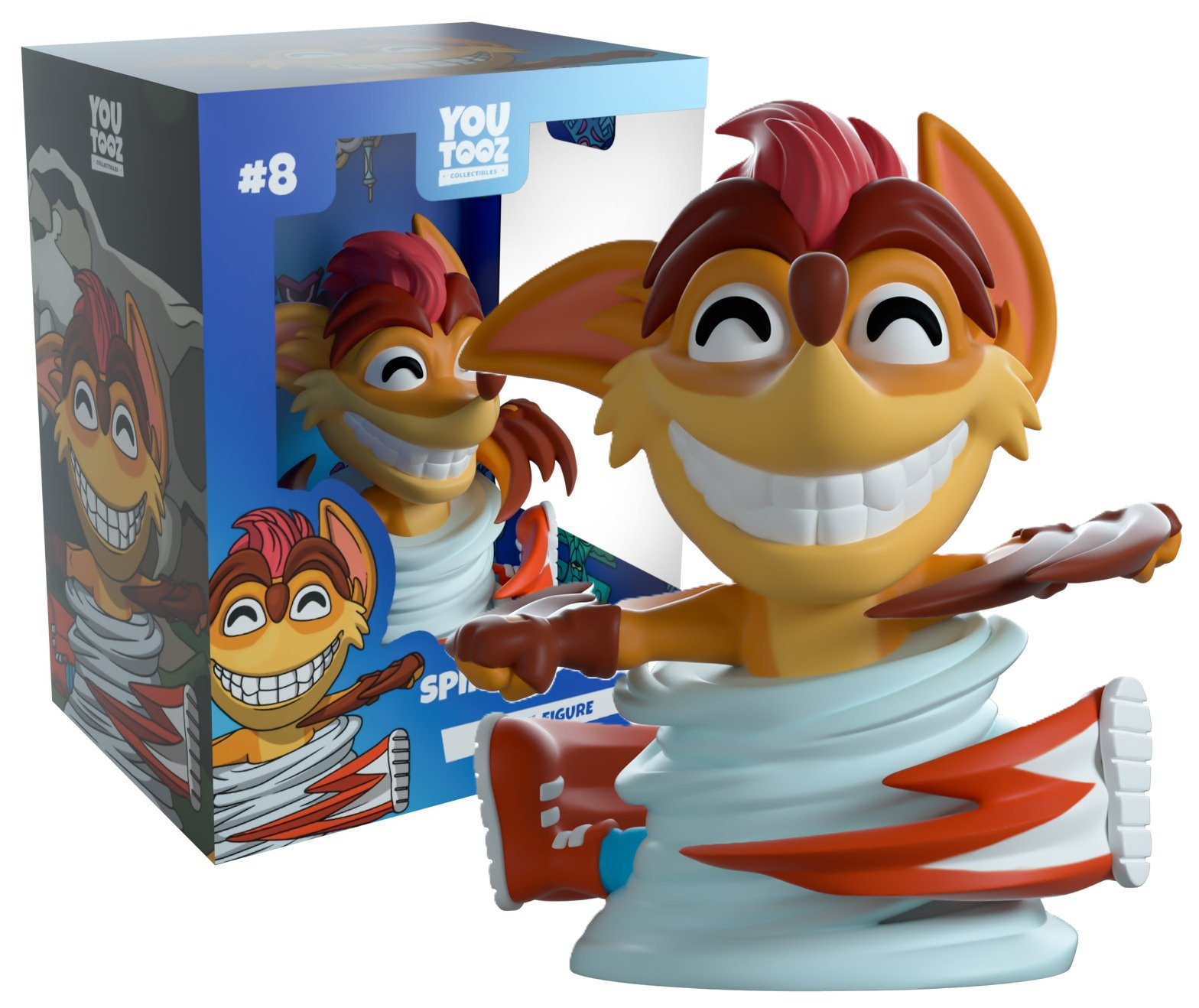 Figurine Crash Bandicoot Spinning Youtooz 11cm - Crash Bandicoot