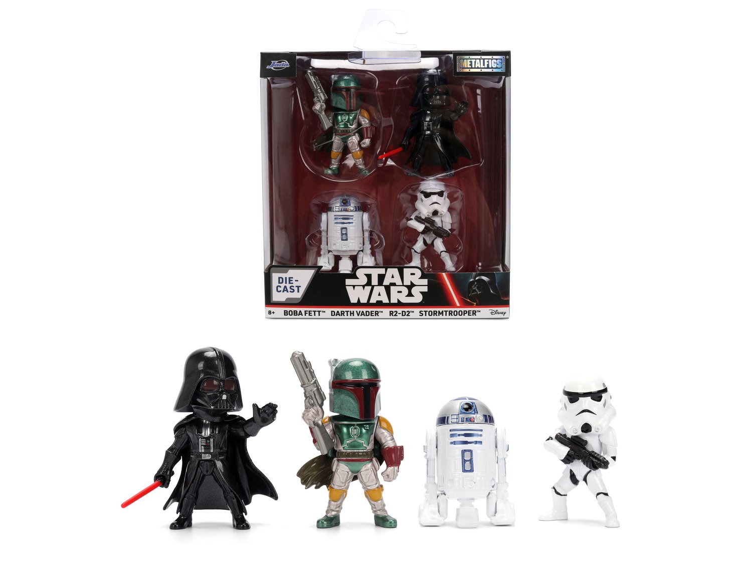 Figurine Star Wars Pack de 4 6cm Wave 1