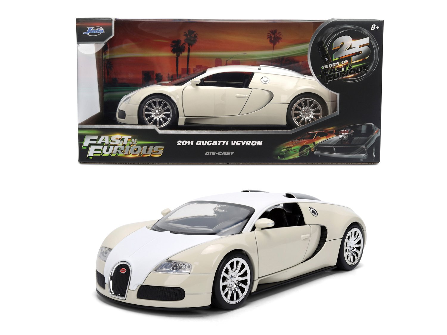 Figurine Fast & Furious 2011 Bugatti Veyron 1:24