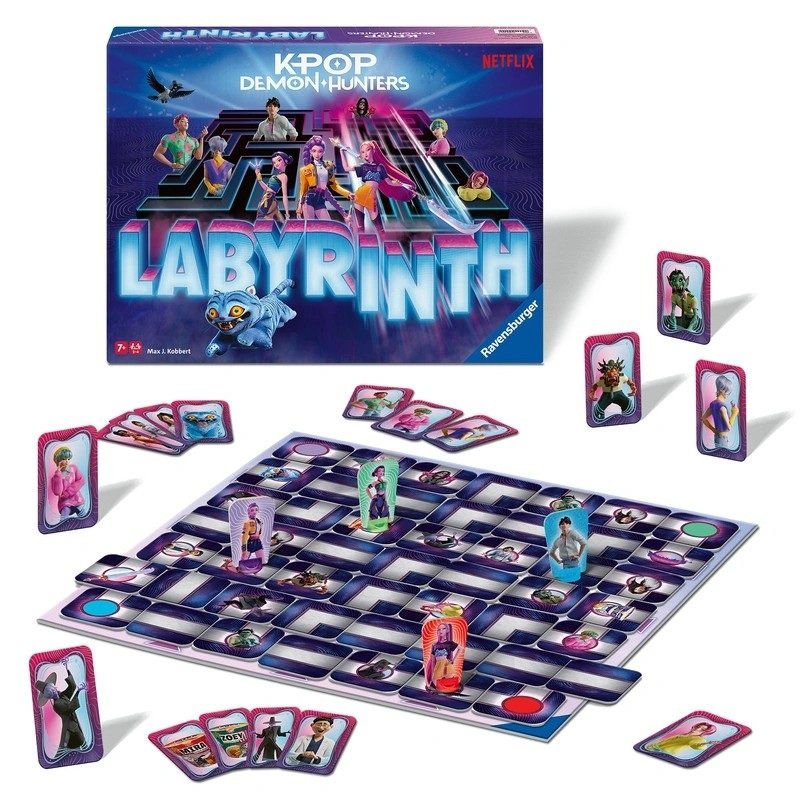 Jeu de société K-Pop Demon Hunters K POP Plateau Labyrinth - Jeux de cartes & cartes à jouer