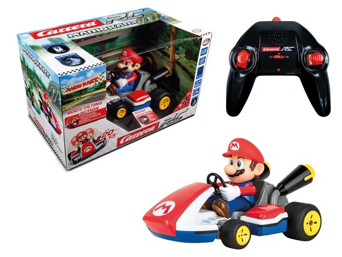 Figurine Nintendo MARIO KART RC 1/16 35cm avec son
