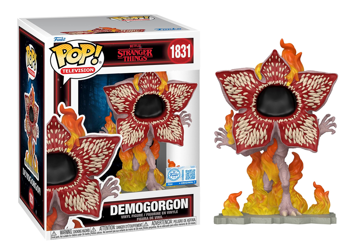 Pop Stranger Things Premium N°1831 Demorgogon (En Feu)