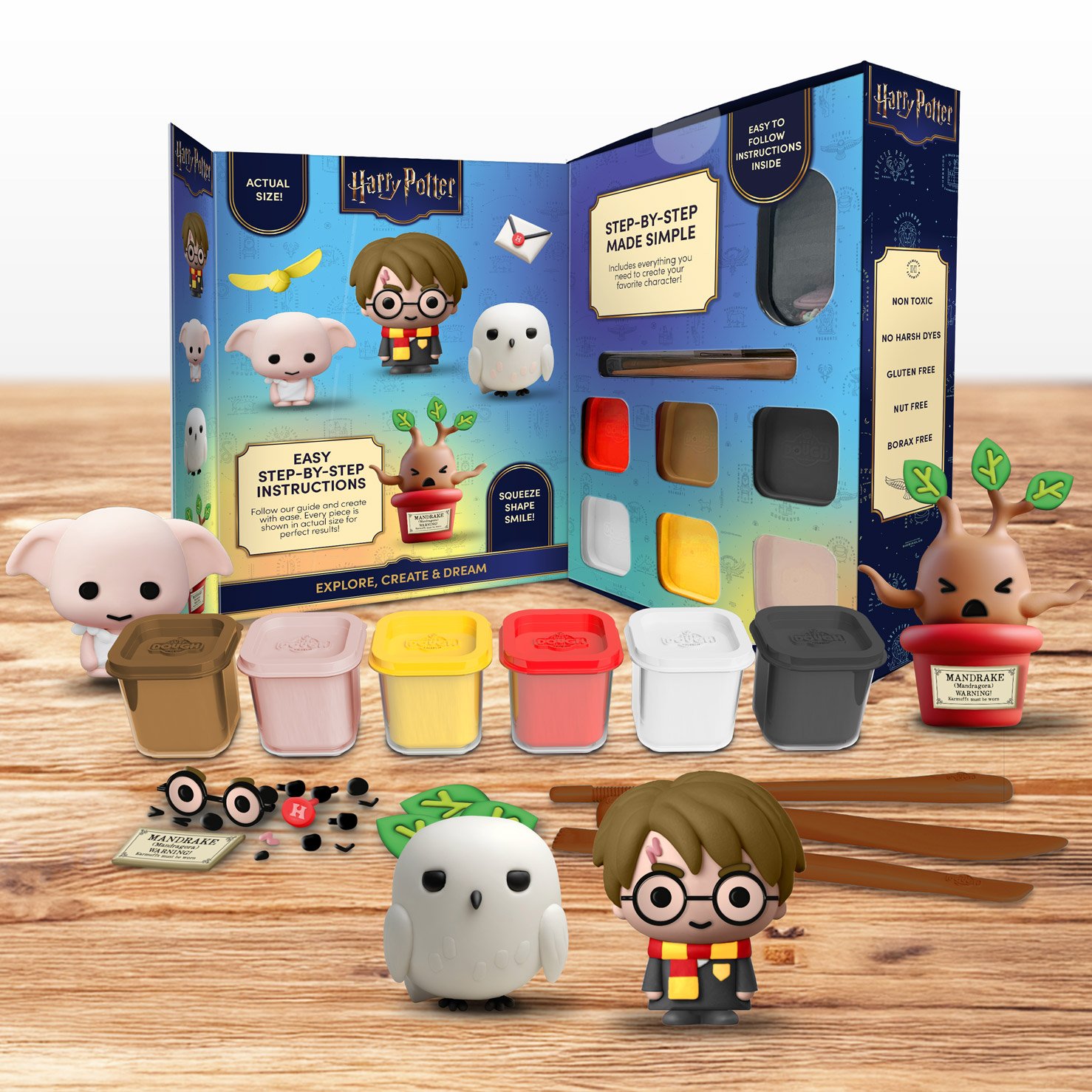 Article Harry Potter Personnage Dough Kit