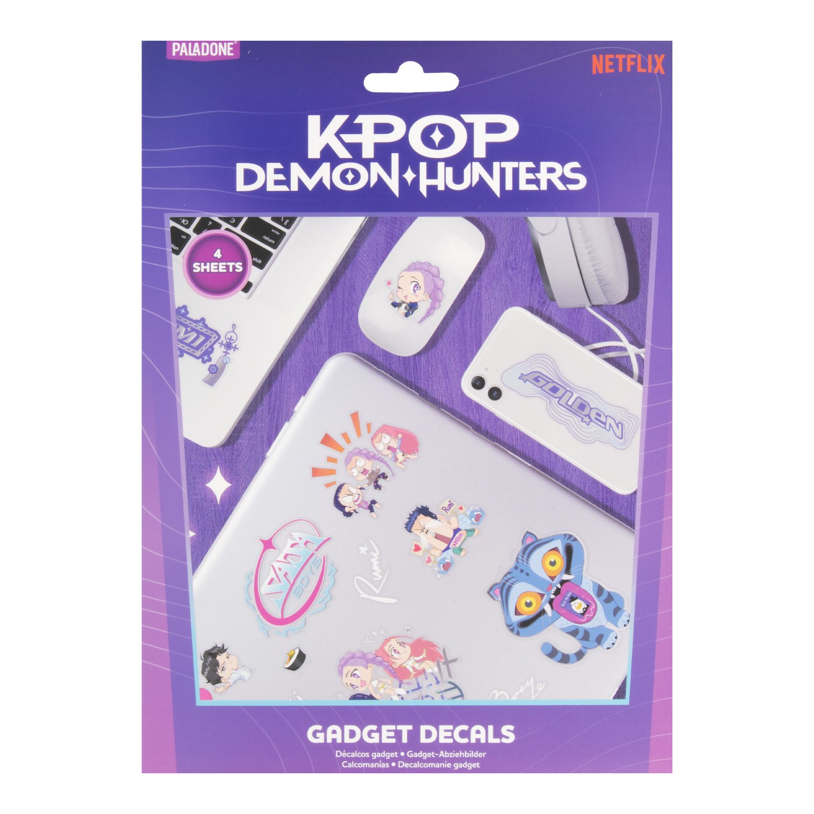 Sticker K-Pop Demon Hunters K POP Gadget Decals
