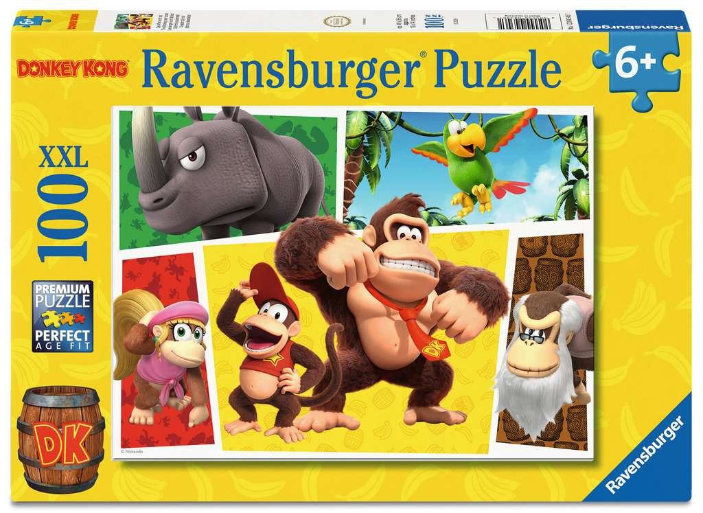 Puzzle Nintendo DONKEY KONG Les singes sont lâchés! 100P XXL