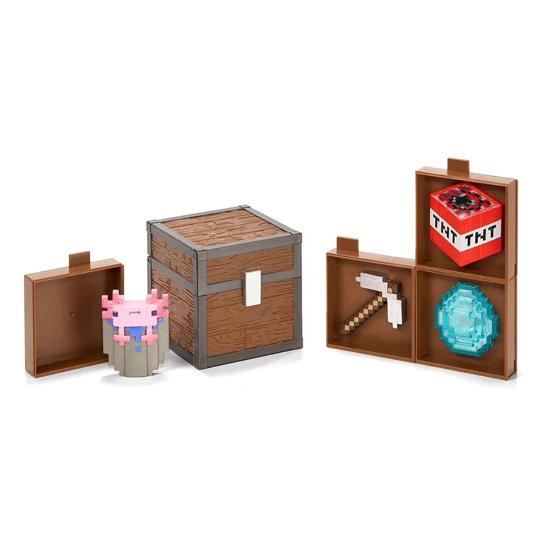 Objet de collection Minecraft Coffre à Butin Caves