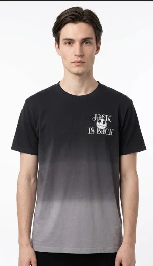 T-shirt Disney NBX Jack is back T Shirt Homme (XXL)