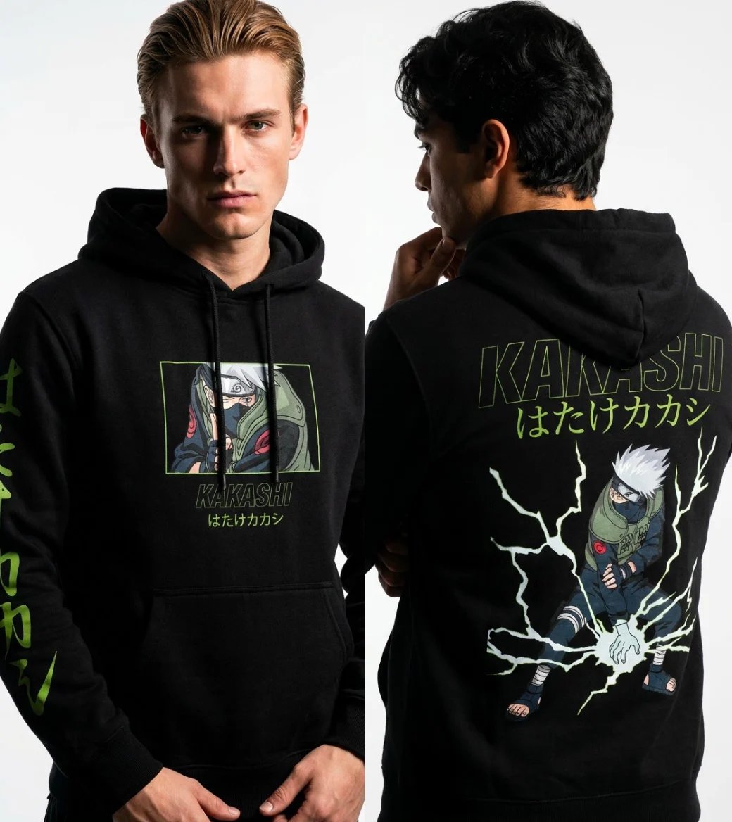 Pull Naruto Kakashi 1000 Birds Sweat à capuche (M)