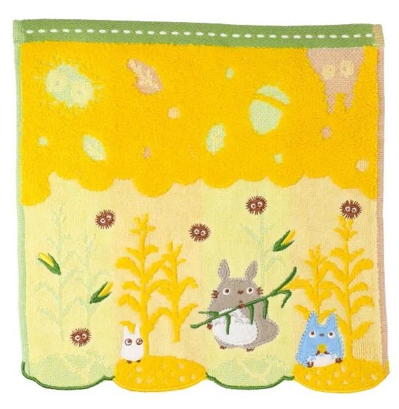 Serviette Ghibli MON VOISIN TOTORO Mais et Mini 25x25cm