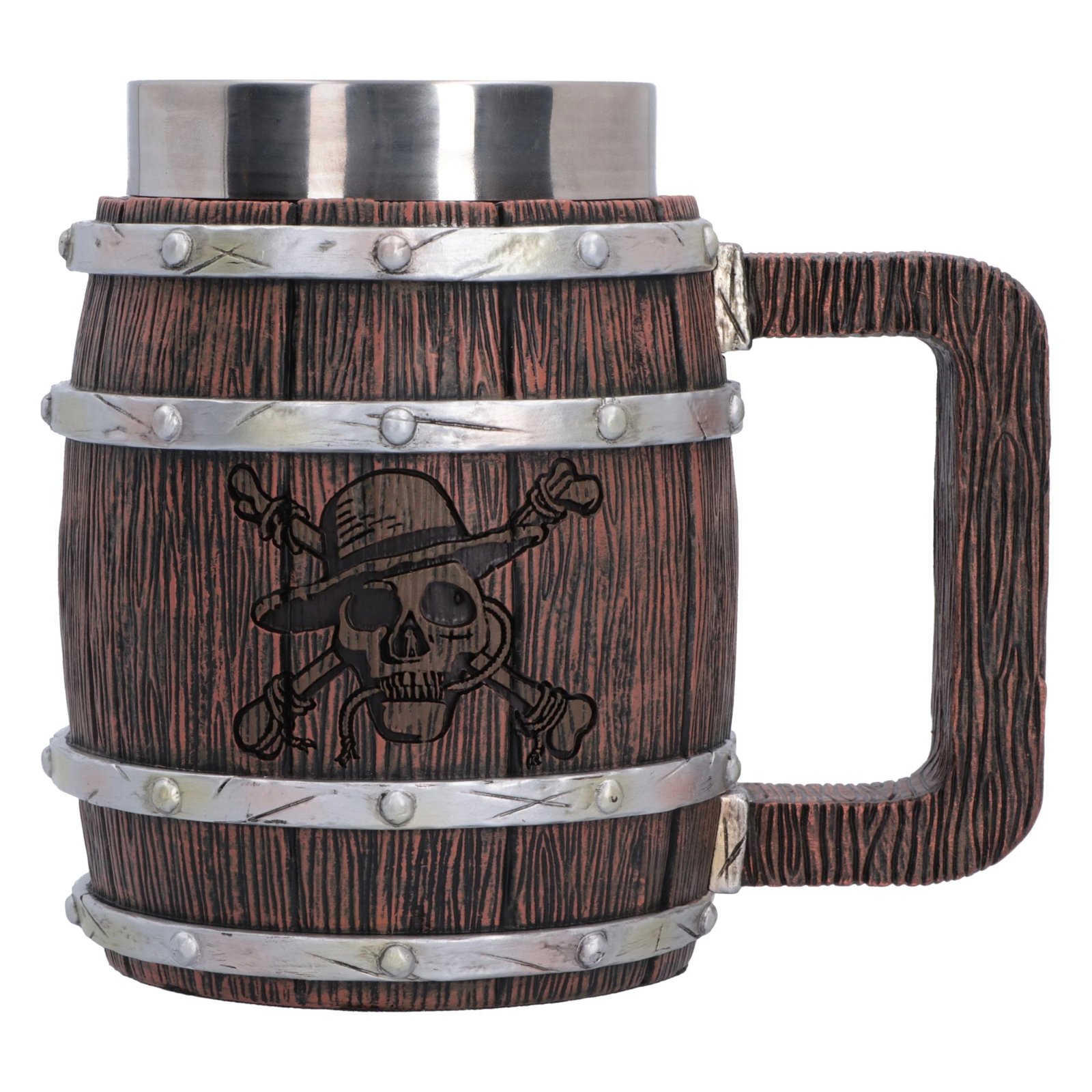 Verre One Piece Barrel Chope 16cm