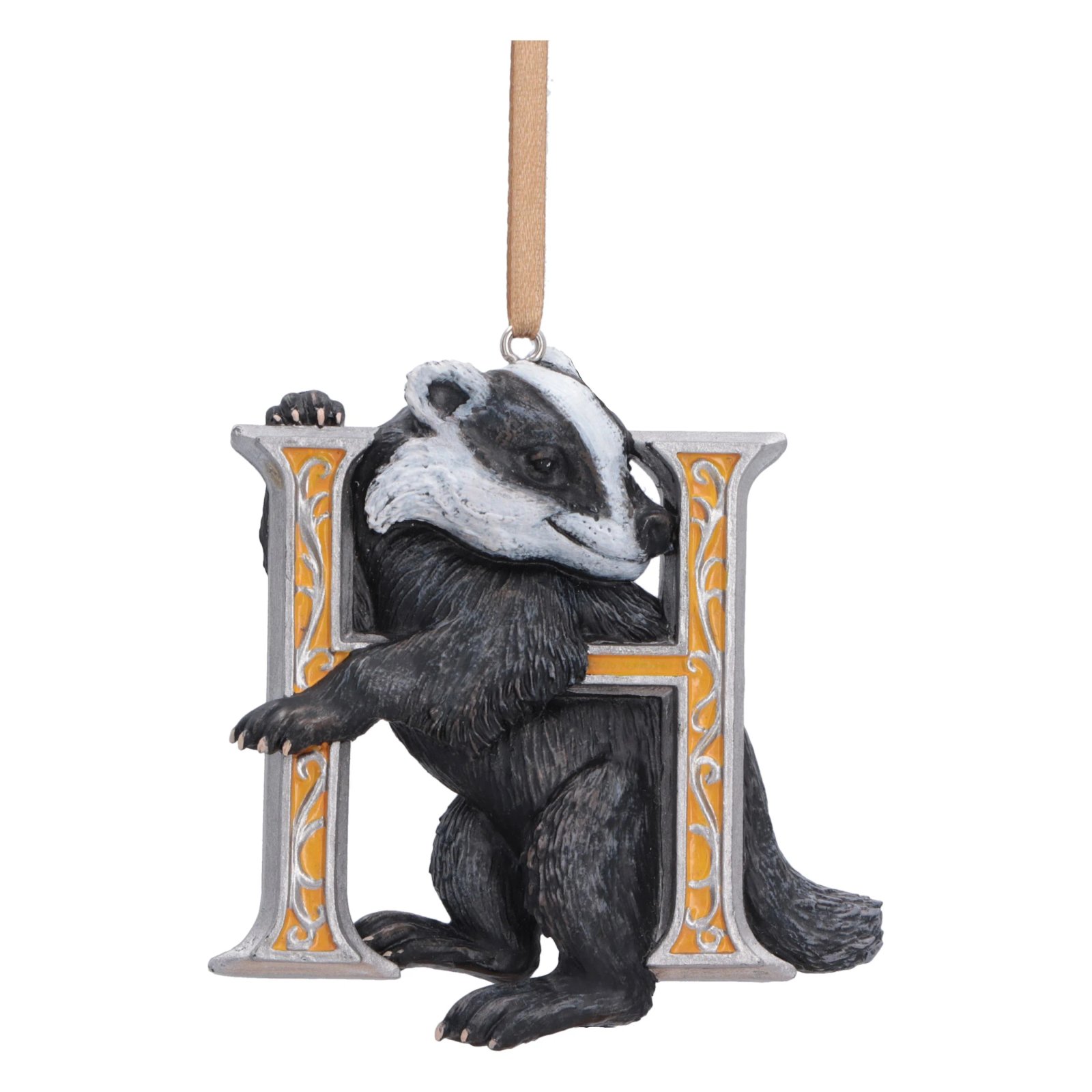 Décoration de Noël Harry Potter Poufsouffle "Mascot" Déco à suspendre 7.7cm