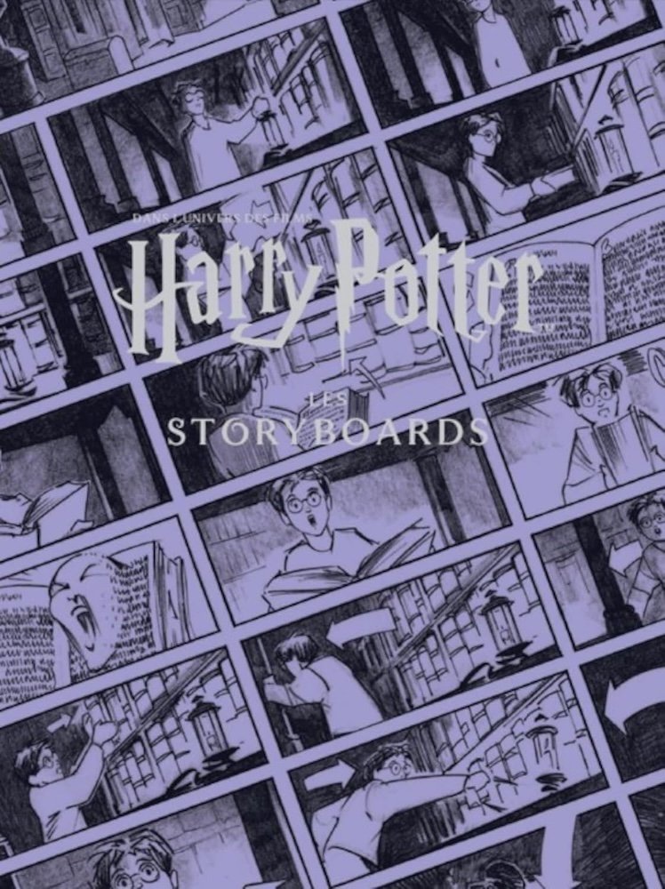 Livre Harry Potter LES STORYBOARDS