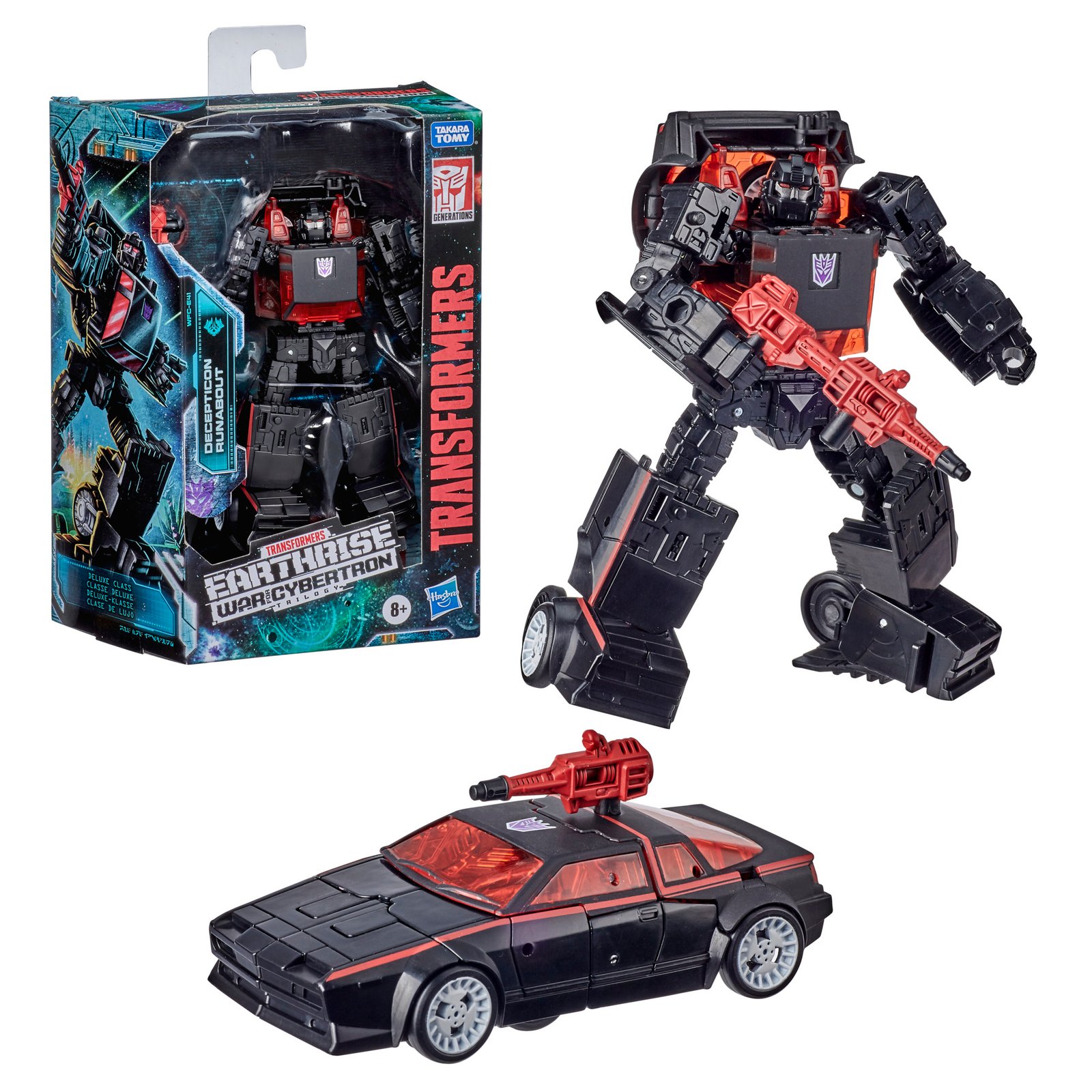 TRANSFORMERS - E41 Decepticon Fig. War for Cybertron Deluxe - Figurine 14 cm