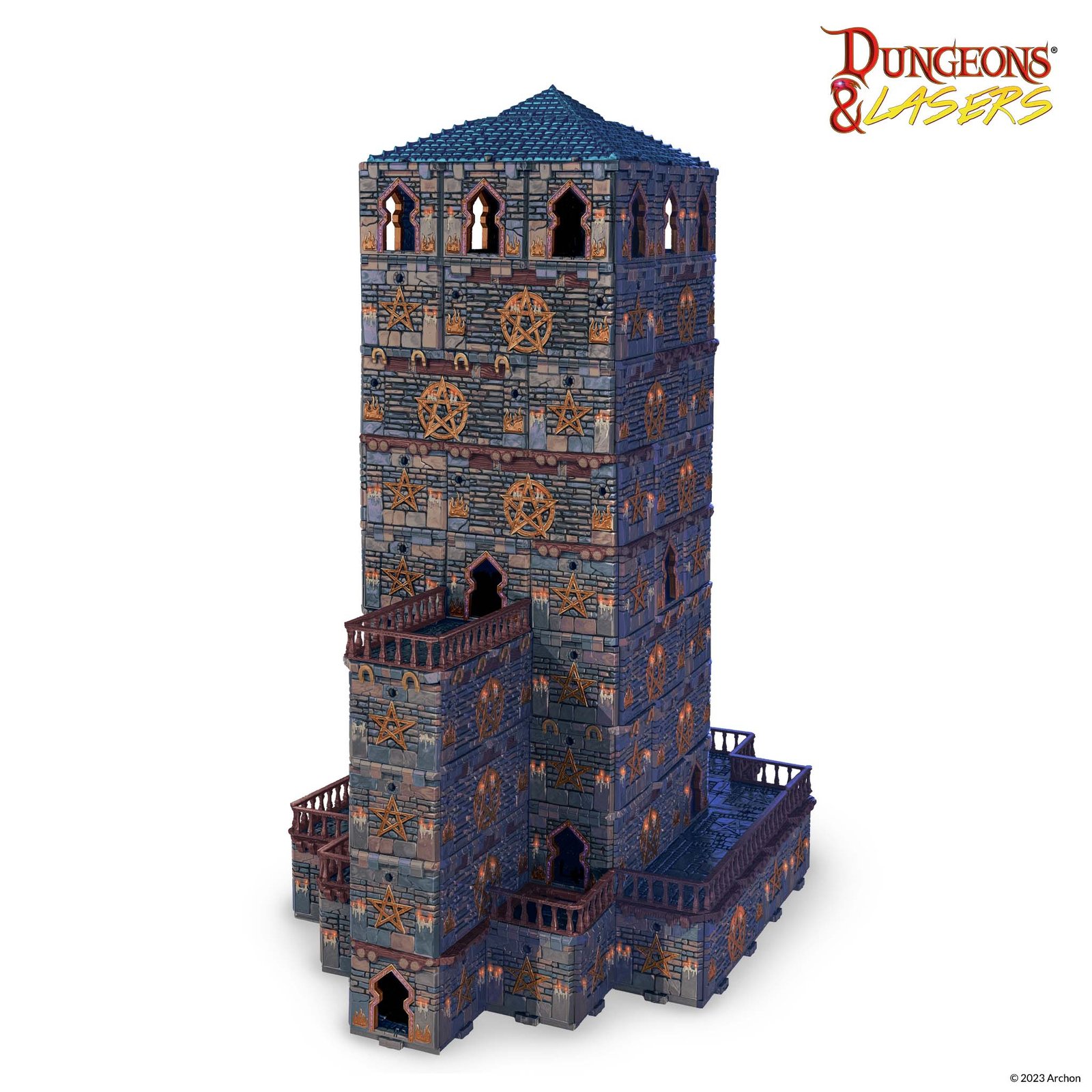 Dungeons & Lasers - Starter Set: Sorcerer'S Spire - Dungeons & Lasers