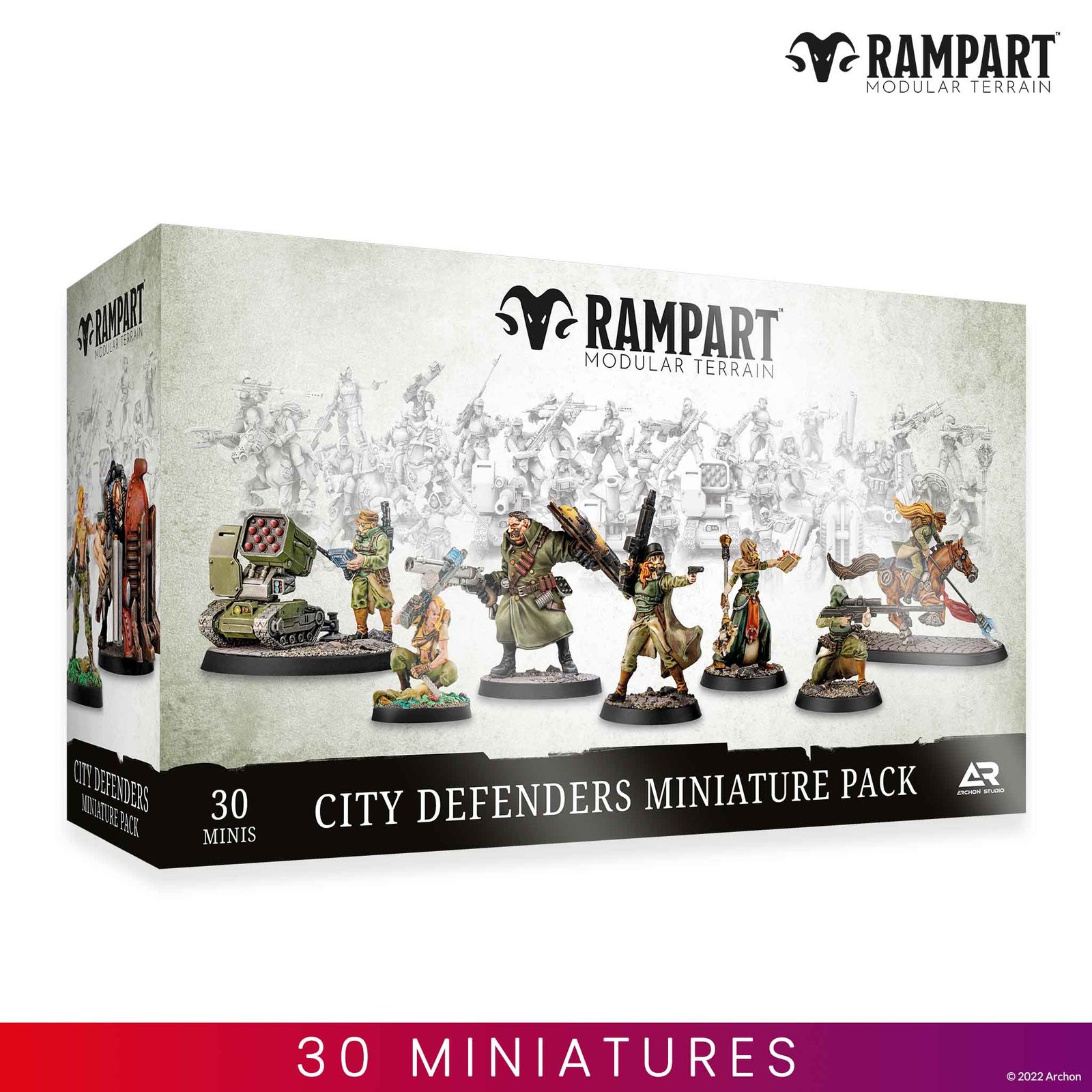 Rampart Modular Terrain - City Defenders - Rampart Modular Terrain