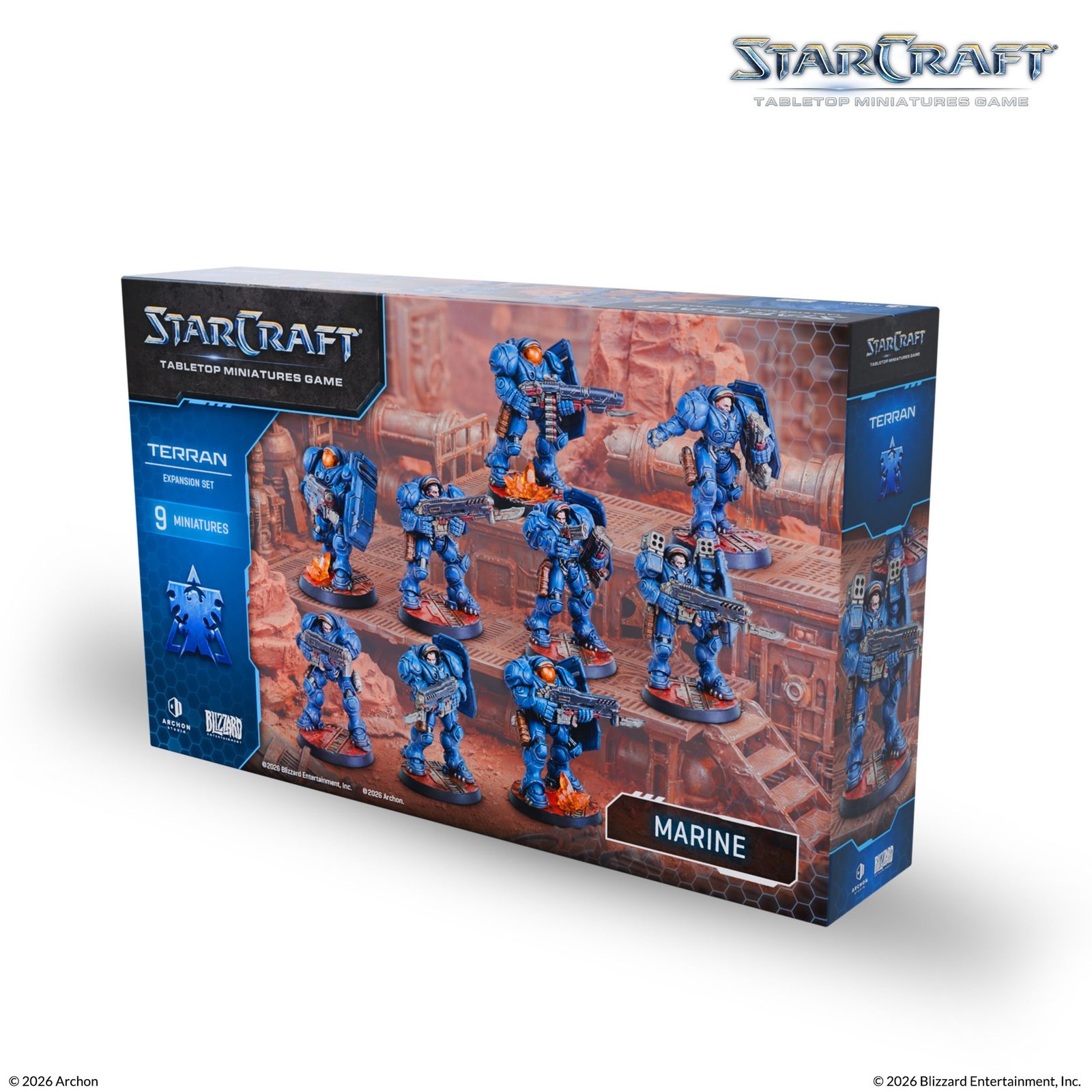 Archon Studio - Starcraft TMG: Terran Expansion Set: Marine - Starcraft