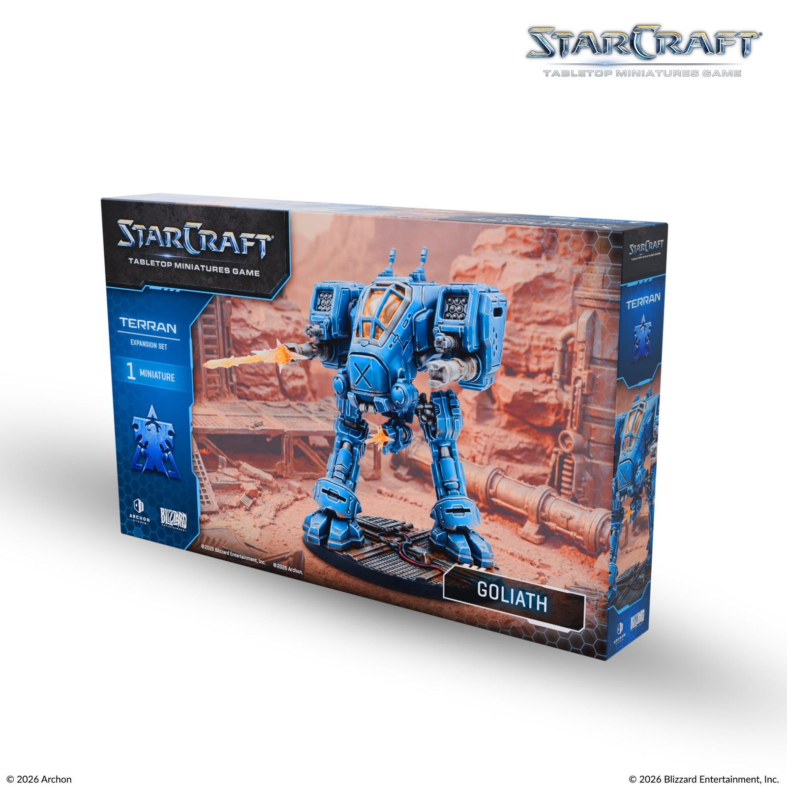 Archon Studio - Starcraft TMG: Terran Expansion Set: Goliath - Starcraft