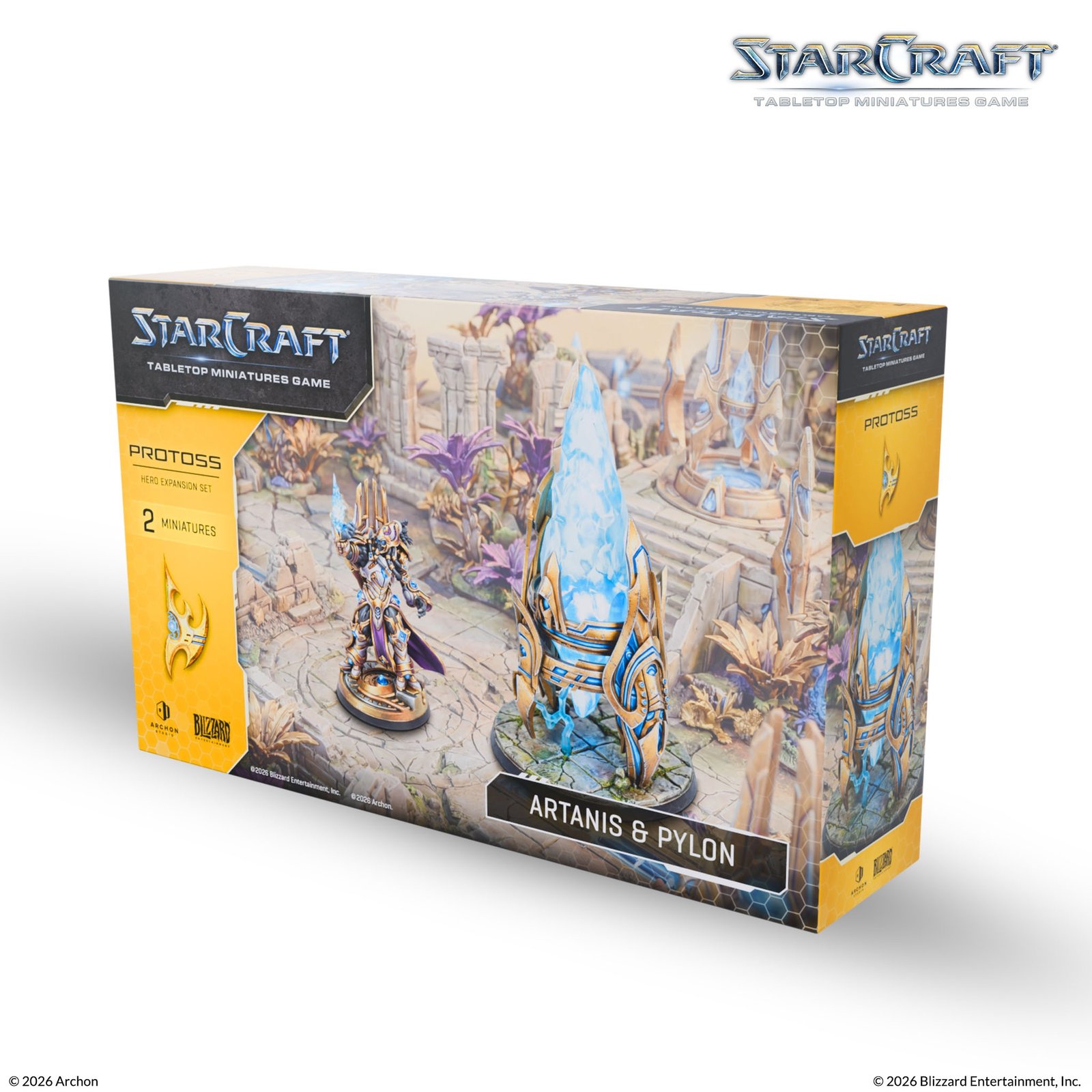 Archon Studio - Starcraft TMG: Protoss Hero Expansion Set: Artanis & Pylon - Starcraft