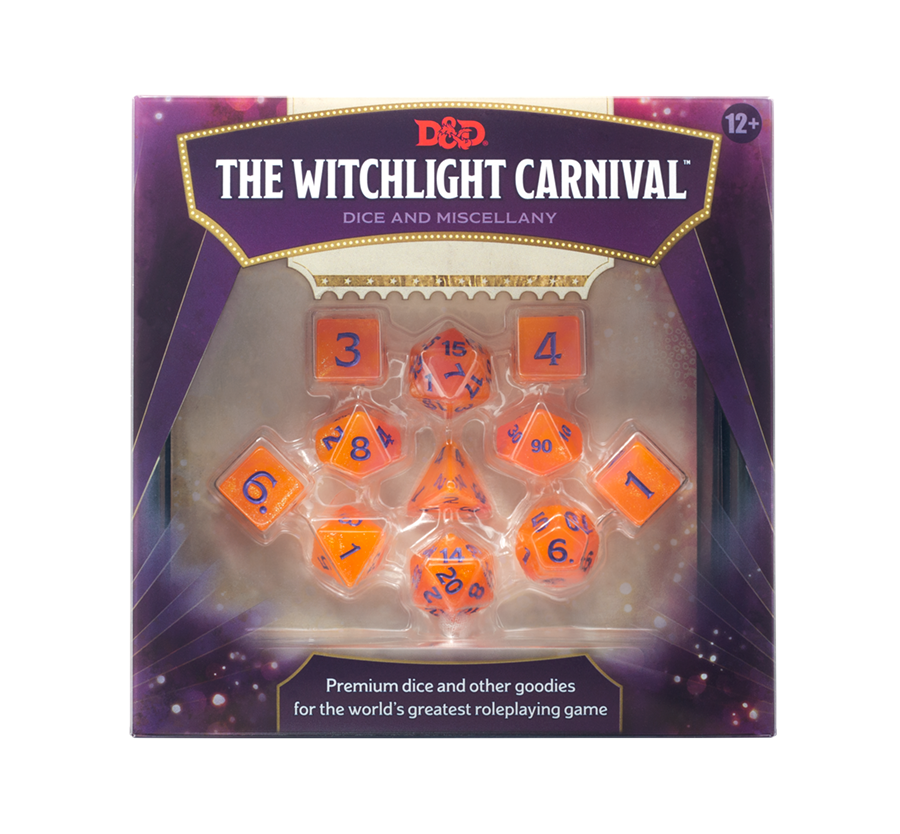 D&D - Witchlight Carnival Dice Set - EN - Dés & accessoires