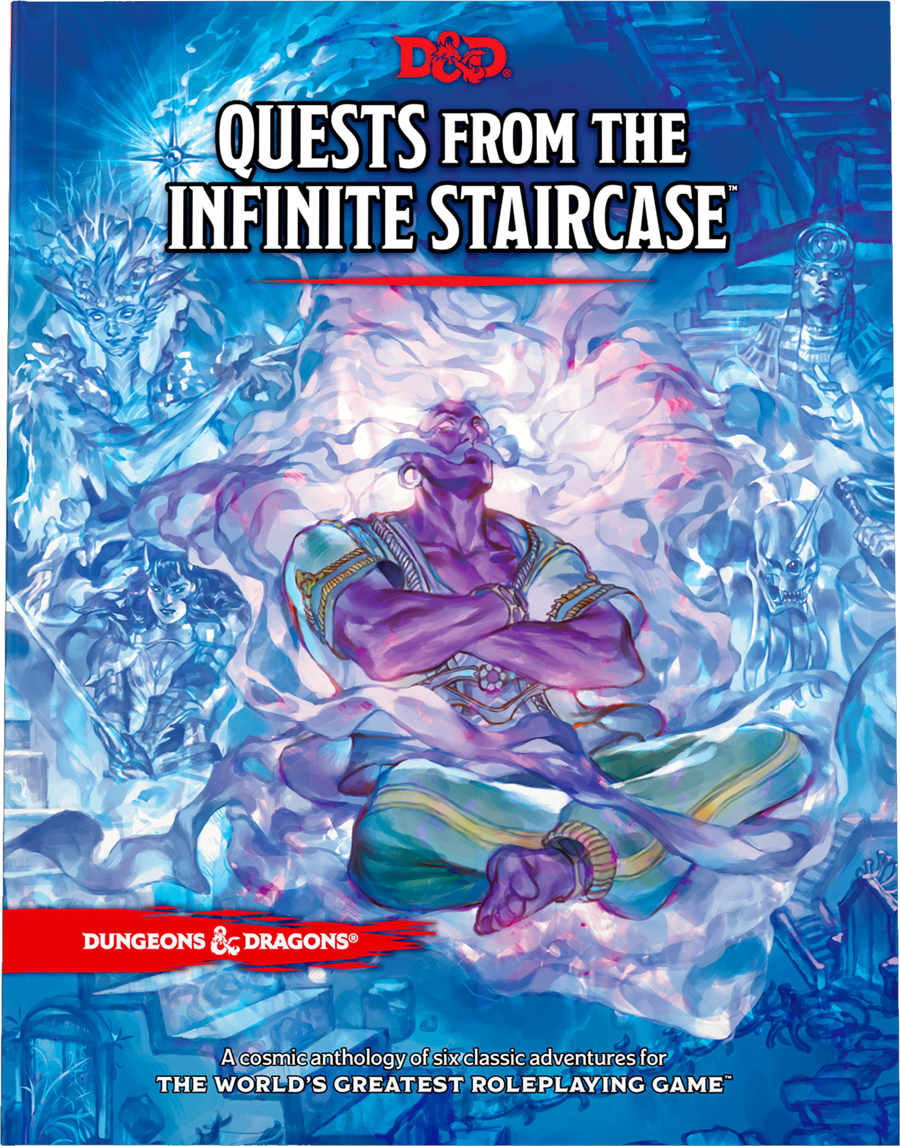 D&D - Quests from the Infinite Staircase Hard Cover - EN - Livres & suppléments de jeu de rôle